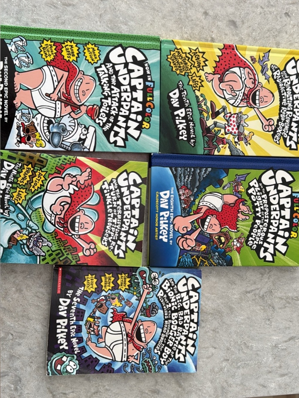 Captain Underpants Books